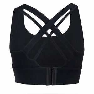 Soutien-gorge de sport à double bretelle croisée pour femme, haut de yoga, tenue de fitness, vêtements de sport, usine OEM ODM - Product Image 1
