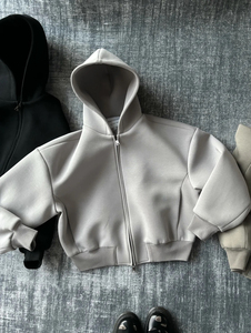 IRON MARK INDUSTRIES Survêtement d'hiver personnalisé à capuche, style streetwear, léger, unisexe, en polaire polyester de haute qualité - Product Image 2