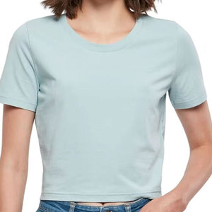 Camisetas de Mujer con Nuevo Diseño 2025, Hechas de Tela 100% Algodón Transpirable, Corte Ajustado y Holgado, Cuello Redondo, Ideales para el Verano - Product Image 2
