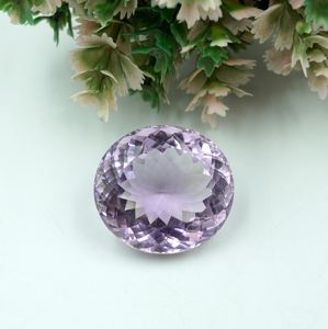 พลอยอเมทิสต์ธรรมชาติ รูปทรงวงรี 30 กะรัต แบบเม็ดเดี่ยว - Product Image 1