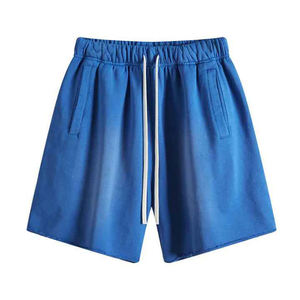 Shorts con lavado ácido de aspecto desgastado, diseñados para uso casual y looks urbanos. - Product Image 6
