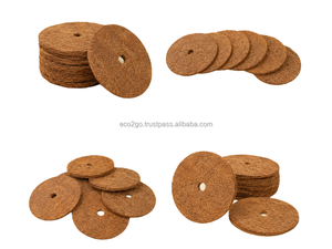 Eco2go Vietnam Coconut Fiber mulch <b>ring</b> for Plant Growth Garden Use Eco-Friendly Natural Material - Product Image 1