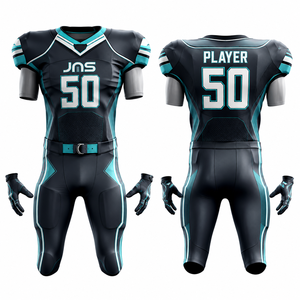 Uniforme de Fútbol Americano Personalizado 24/25 con Logotipo, de Secado Rápido, Profesional, Hecho a Medida para Equipos - Product Image 2