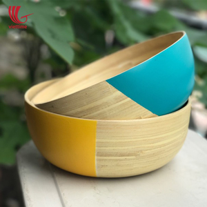 Plato de Bambú Ecológico de Buena Calidad, Vajilla Redonda para el Hogar y Restaurantes, Ideal para Regalos - Product Image 6