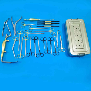Orthopedic Face Lift Brow Lift <b>Surgical</b> <b>Instrument</b> Set 25 Pcs Stainless Steel <b>Surgical</b> Grade Scissors Rasps Forceps Manual Kit - Product Image 4