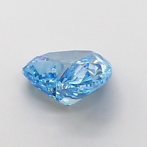 Diamant de laboratoire CVD bleu vif fantaisie, taille cœur modifiée, 1,16 carat, clarté VVS2, polissage excellent, pierre précieuse de luxe haut de gamme - Product Image 2