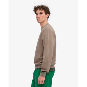 Sweat-shirt rétro vintage pour homme à capuche, en molleton épais 100% coton, avec ourlet vieilli et motif armoiries Legacy, idéal pour l'hiver, le surf et les loisirs côtiers - Product Image 2