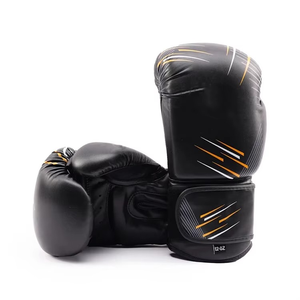 นวมชกมวยพรีเมียม หนัง PU 10 ออนซ์ สำหรับฝึกซ้อมและแข่งขัน  รับสกรีนโลโก้ ทนทาน XERET SPORTS ปิดด้วยแถบตีนตุ๊กแก สำหรับผู้ใหญ่ - Product Image 1