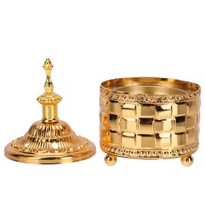 Brûleur d'encens en métal artisanal avec motifs traditionnels pour la décoration de la maison de luxe et les cadeaux - Product Image 1