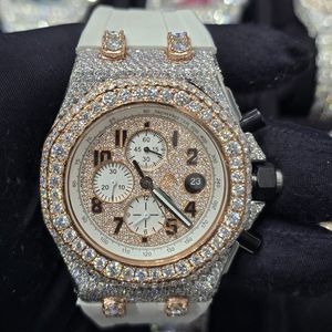 2026 Fashion Shine Men's Luxury Mechanical <b>Watch</b> Analog Pointer Stainless Steel <b>Case</b> Sapphire Crystal Rubber Band 10 Bar Water - Product Image 1