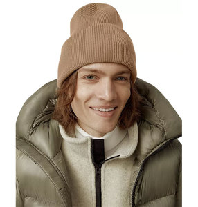 Premium Outdoor Unisex Winter Beanie Hat Solid Color Knitted Winter Casual Style 100% Acrylic Thick Warm Knitted Beanie Cap - Product Image 5