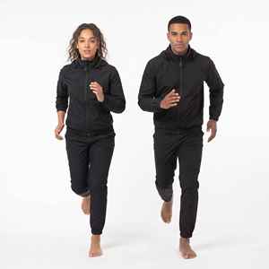Ensemble veste et pantalon imperméables personnalisés, coupe-vent en nylon, jogging, survêtement réfléchissant pour unisexe - Product Image 2