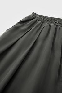 <b>Men</b> Wide Leg Pants <b>Elastic</b> <b>Waist</b> Pleated Lightweight Polyester Casual Summer <b>Trousers</b> - Product Image 6
