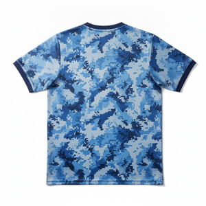 Camiseta de Fútbol Personalizada con Impresión por Transferencia de Calor, Uniforme de Fútbol para Equipo, 100% Poliéster, Antibacteriano, Secado Rápido, UPF 50, Transpirable - Product Image 3