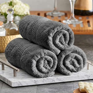 Toalla de Mano de Lujo, Suave, Absorbente y Lavable para Baño o Invitados - Product Image 6
