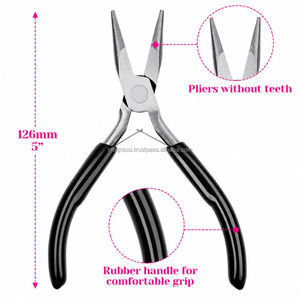 Alicates de Joyería de Acero Inoxidable Ligeros de Alta Calidad con Puntas Finas para Doblar Alambre con Precisión, Fácil Manejo y Almacenamiento - Product Image 6