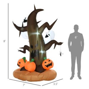 Halloween Outdoor Holiday Yard Decorations Inflatable Halloween Decoration for Festive Decor - Product Image 1