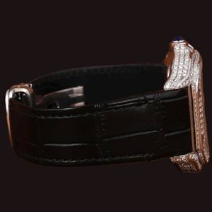 Outstanding Square Case Missanite Diamond Roman Numerals Dial <b>Black</b> Rubber Band Fashion Wristwatch for <b>Man's</b> Collection - Product Image 3