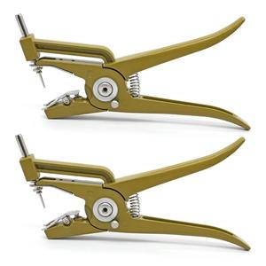 คีมติดป้ายหูสัตว์แบบใหม่ สำหรับสุกร โค แกะ ปศุสัตว์ เครื่องมือติดป้ายหูแบบไฮดรอลิกแนวตั้ง สำหรับระบุตัวตนสัตว์ - Product Image 2