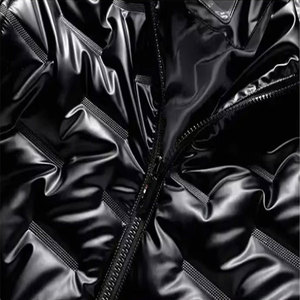Veste d'hiver matelassée en duvet de canard pour homme, personnalisable OEM/ODM, qualité supérieure, épaisse, chaude, imperméable et coupe-vent, modèle bulle, marque privée L - Product Image 3