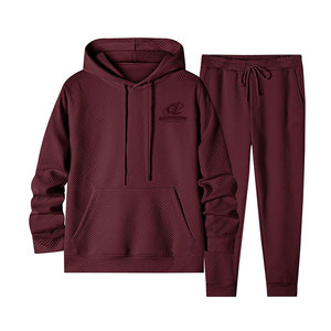 Ensembles de survêtements pour hommes à faible MOQ, personnalisables, pour la vente en gros de vêtements de sport, d'entraînement, de fitness, de course, de gym, d'exercice et d'activités de plein air - Product Image 1