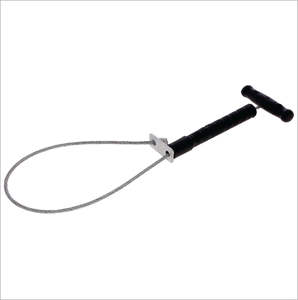 Poultry Equipment Pig Holder with Handle Pig <b>Catching</b> Equipment Stainless Steel Pig Ring Catcher - Product Image 1