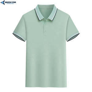 Mens Anti-Wrinkle Solid Jersey Cotton for Shirt High Quality Breathable Fabric Custom Logo Uniform Manufacturer - Product Image 6