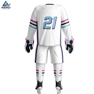 Créez votre propre maillot de hockey personnalisé de haute qualité avec un design nouveau et un prix raisonnable, uniforme de hockey sur glace confortable - Product Image 3