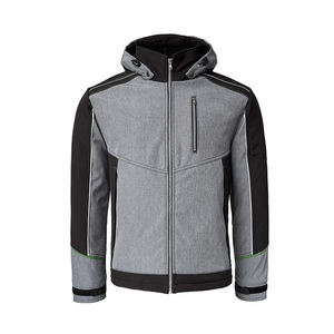 Men's Custom Logo Design Streetwear Polyester Softshell Quick Dry Running Breathable Softshell <b>Jacket</b> for Men - Product Image 1