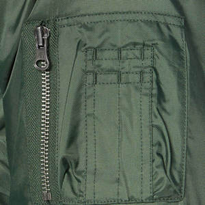 Veste Harrington pour homme, col montant, toile de polyester légère, veste décontractée de style streetwear - Product Image 5