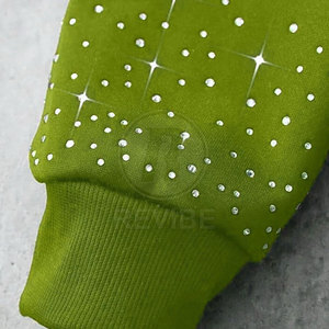 Último Diseño, Sudaderas con Pedrería 100% Algodón para Invierno, Ecológicas, Transpirables, Estilo Urbano, Hechas en Pakistán, Venta al Por Mayor en Línea - Product Image 5