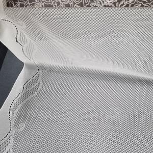 Tissu en dentelle extensible à bord festonné 34 cm, bande en maille légère en nylon et élasthanne tricotée chaîne pour lingerie de mariage et panneaux de soutien-gorge - Product Image 3