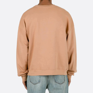 Casual Streetwear Men Sweatshirt Gym Wear Custom Logo Wholesale Supplier Breathable Everyday Fashion Custom Embossed - Product Image 2