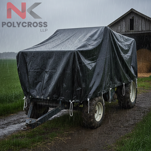 Bâche de protection haut de gamme pour batteuses et équipements agricoles, imperméable, pour machines agricoles, exportations Inde - Product Image 3