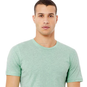 Camiseta de Cuello Redondo de Punto Liso para Hombre, Manga Corta, Corte Regular, Ligera, Cómoda, Elegante, Informal, para Uso Diario - Product Image 4