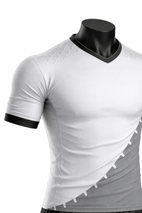 Ensemble de tenue de football d'été imprimé : maillot, short, chaussettes, logo personnalisé, vêtements d'équipe, fournisseur d'usine en gros - Product Image 4