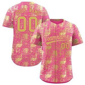 Camiseta Deportiva Personalizada de Manga Corta, Transpirable, de Secado Rápido, con Estampado por Transferencia de Calor, Uniforme para Hombre, Camisetas de Béisbol - Product Image 5