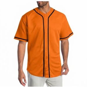 Camiseta de Béisbol Personalizada con Nombre y Número del Equipo, Camiseta de Béisbol con Botones para Hombre, Mujer y Jóvenes, Uniforme de Béisbol en Blanco - Product Image 4