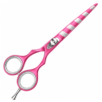 Ciseaux de coiffure professionnels légers en acier inoxydable de 5,5 pouces avec logo personnalisé OEM ODM, durables, vente en gros, pour la coupe de barbe