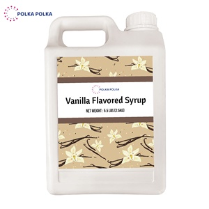 น้ำเชื่อมวานิลลาขายดี บรรจุขวด สำหรับชานมไข่มุก กาแฟ ของหวาน ท็อปปิ้ง ความเข้มข้นสูง - Product Image 1