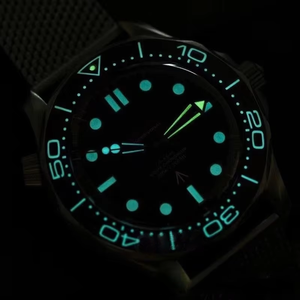 Reloj Mecánico Automático de Alta Calidad VS007 No Time Die Bond para la Serie OR300, Luminoso, de Buceo, Resistente al Agua, Acrílico, para Hombre - Product Image 4