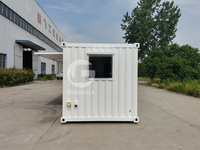 Conteneur de cuisine transportable, conteneur de restaurant, conversion entièrement équipée pour café, restaurants de restauration rapide, boutiques de barbecue