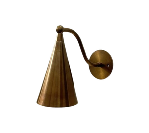 Lámpara de Pared de Latón Antiguo, Base Rectangular Larga, Fácil de Instalar, Duradera, Moderna, Iluminación Interior Contemporánea para Mesita de Noche, Metálica - Product Image 4