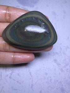 Cabujones de Obsidiana Arcoíris Natural, Gemas de Cristal Sueltas Hechas a Mano, Venta al por Mayor para la Fabricación de Joyería - Product Image 6