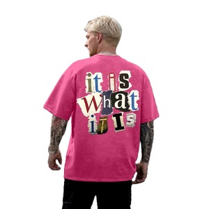 T-shirts pour hommes de qualité supérieure, nouvelle mode, design imprimé, légers, style streetwear, effet délavé, en vente - Product Image 3
