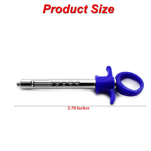 Jeringa de Aspiración Dental Manual Reutilizable de Acero Inoxidable con Mango Ergonómico, Cartucho de Anestesia Local para Uso Clínico, Precio Económico - Product Image 4