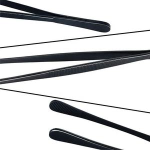 Pinzas de Cocina Negras RSI, Juego de 4 Piezas de Acero Inoxidable, 12 Pulgadas, Diseño Rústico Ecológico, Certificación CE, Aptas para Lavavajillas - Product Image 2