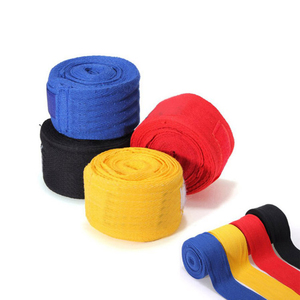 Bandages de boxe rembourrés professionnels, bandages de protection des poignets pour MMA et Muay Thai - Product Image 1