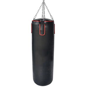 Sac de frappe professionnel Boerllon, revêtement en cuir, rembourrage en coton, design léger et écologique pour l'entraînement de boxe des adultes - Product Image 2