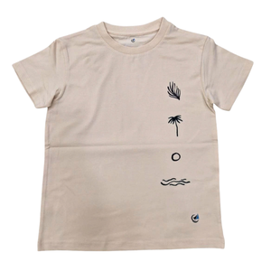 เสื้อยืดแขนสั้นสีขาวลายกราฟิกสำหรับผู้ชาย พิมพ์ลายคลื่นเรขาคณิต คอกลม ผ้าคอตตอนเจอร์ซีย์ สวมใส่สบาย ไซส์ใหญ่ โลโก้ด้านหลัง - Product Image 2